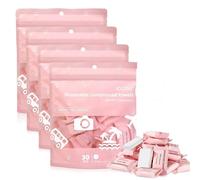 Disposable Compressed Towels, Ultra Soft Large Size Compressed Towel Tablets Portable Cotton Coin Tissue Camping Towel for Travel/Home/Outdoor Activities (120PCS)
