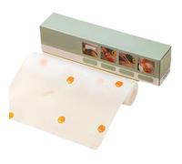 Disposable Cutting Board Sheets 1 Roll 9.5x118 Daisy Pattern Cutting Board Trimmable Non-Slip PP PE Plastic for Meat, Fruits, Kitchen Accessories