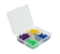 Disposable Dental Plastic Wedge, Dental Curved Matrix Wedges with Hole, Dental Fixing Wedge for Tooth Restoration