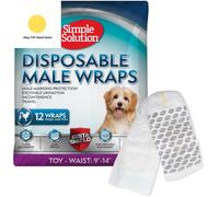 Disposable Dog Diapers for Male Dogs | Male Wraps with Super Ab
