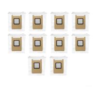 Disposable Dust Bags for Anker for eufy for omni C28 E25 E28 Vacuums - High Capacity Sealed Bin Liners for Auto Empty Base 10pcs(10pcs)
