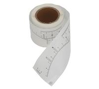 Disposable Eyebrow Ruler, Portable Stick-On Eyebrow Ruler Stencils, Transparent Eyebrow Stickers for Microblading, Henna, Brow Extension, Permanent Makeup