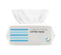 Disposable Face Towel Cotton Tissue,Cotton Facial Dry Wipes 20 Count,Make-up Wipes Multi-Purpose for Skin Care Deeply Cleansing Face Wipes and Facial Cleansing