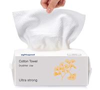 Disposable Face Towel Face Cloth for Washing,Newest Thicker Disposable Face Cleaning Towelettes for Women Soft Face Dry Wipes for Cleanser Office Travel Makeup Remove