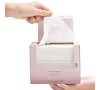 Disposable Face Towel Face Cloth Newest Thicker Large Size 10"X12" XL Dry Wipes Disposable for Washing Clean Skin Towels Facial Towels