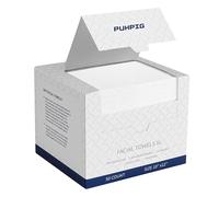 Disposable Face Towels, 100% USDA Biobased Clean Paper Towels XL, Makeup Remover Dry Wipes, Disposable Face cloths, for Sensitive Skin,10in X 12in Large Size Thick & Ultra Soft Face Towe 50 Ct /1 Pack