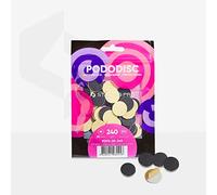 Disposable Files on a Soft Base for Pedicure disc Pododisc Staleks Pro M, 240 grit (50 pcs) PDFS-20-240