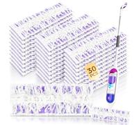 Disposable for Swiffer Power Mop Refills (Purple, 30 Count)