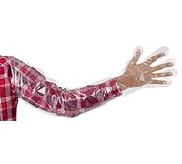 Disposable gloves VETtop 90 cm transparent, 100 pcs/pack