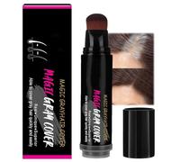 Disposable Hair Root Cover Up Pen Stick - Instant White Hair Coverage for Women and Men - Windproof & Sweatproof - Fills Receding Hairlines(Brown)