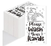 Disposable Hand Towels for Bathroom, 100 PCS Wash Your Hands Paper Napkins, Bathroom Etiquette Napkins Guest Disposable, Paper Napkin Tableware for Powder Room Wedding Birthday Anniversary Baby Shower