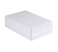 Disposable Hand Towels, White, Virgin Wood Pulp, 20x21cm, High Absorbency, Hotel Bathroom Wipes, 20 Packs 150 Sheets