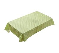 Disposable Holiday Tablecloths for Rectangle Tables Plastic Checkered Tablecloth Red And White Picnic Disposable Table Cover Rectangular Gingham Tablecover For Birthdays Carnivals (E, One Size)