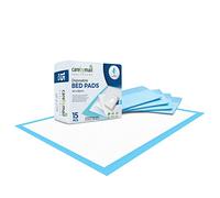 Disposable Incontinence Bed Pads | 40 x 60 cm | Packs of 15 | CarebyMail Healthcare (1 Pack of 15)