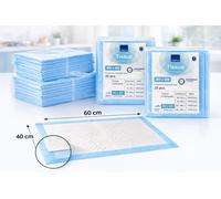 Disposable Incontinence Bed pads 40x60cm per 400 ABENA 6 ply Tissue Underpads