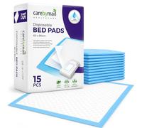 Disposable Incontinence Bed Pads 60 x 90cm - Waterproof Absorbent Underpads for Adults, Elderly & Pets - Leakproof Bed & Chair Protection Pads - Soft Quick Dry Disposable Mattress Protectors - 30 Pack