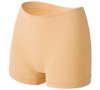 Disposable Knickers Ladies Women Shorts Summer Womens Boyshorts Underwear Full Coverage Soft Stretch Shorts for Women Ladies Plus Size Knickers Tailored Shorts Women (Beige, XXXL)