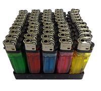 Disposable Lighters Child Safe Cigarette Lighter Available in Different Packs (Pack of 12)