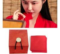 Disposable long lasting Waterproof lip stain, Chinese Retro Lipstick Paper, With Rose extract, For Maiden, Makeup beginner, college students, etc