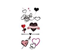 Disposable Love Stickers Simulation Lip Tattoo Stickers(08)