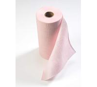 Disposable Microfibre Cleaning Cloths/Wipes on a Roll. Multi - Purpose Cloth (Pink)