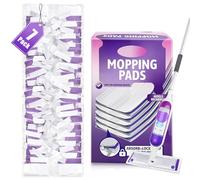 Disposable Mop Pads Refills for Swiffer Powermop - IOPRETTY 7 Pack Wet Dry Pad for Hardwood Floor Cleaning - Mopping Replacement for Tile Wood Multi-Surface Floors - Sweeping Cloths for Home Kichen