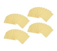 Disposable Nail Art Table Towels, 80Pcs Water Proof Dental Bibs Fordable Medical Tray Cover Portable Nail Table Cover, Comfortable Material, Convenient and Practical (Yellow)