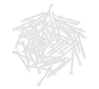 Disposable Nasal Hair Removal Wax Stick, Nose Wax Spatulas for Eyebrows and Lips, 60pcs Wax Applicators with Plastic Handle, Hygienic Hair Removal Accessory for Personal Grooming