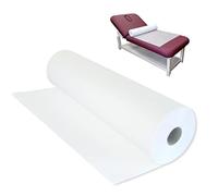 Disposable Non-Woven Bed Sheet 31" X 70", 50 Pcs of 1 Roll Spa Bed Waterproof Bed Cover, Massage Table Paper Roll for Massage, Spa, Tattoo and Exam Tables
