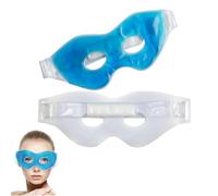 Disposable Non-Woven Eye Mask Liners - 50 Pcs Single Pack | Variant Offer: Buy Blue Gel Eye Mask + $0.1 = Gel Mask + 2 Liners | Soft Non-Woven Fabric, Universal Fit for Hot Cold Therapy Masks