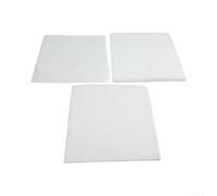 Disposable Non-Woven Fabric Filter Paper for Nail Art Vacuum Cleaners, Efficient Dust Collection Replacement Cloths, White, 100 Pieces