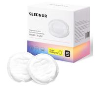 Disposable Nursing Pads, 0.08cm Ultra-Thin, 150ml High Absorption, No Shedding, Individually Wrapped, Breathable with 35mm Air Holes, 100 Count