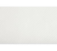 Disposable placemat in glossy white embossed paper - Format 30X40 cm - White colour - Made in France - In trays of 500 sets. - icy white