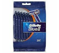 Disposable Razor Gillette Blue II 20 Units
