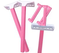 Disposable Razors for Women, Single Blade Shaving Razor with Safety Cover, Lightweight Non-Slip Handle, Gentle Smooth Shave for Legs, Arms & Bikini, Travel Friendly (20 pack)