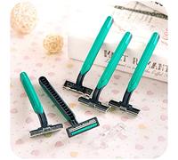 Disposable Razors, Individually Wrapped Razors with Shave Cream and Lubricating Strip (100 Pack)