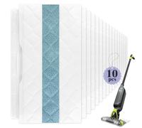 Disposable Replacement Mop Pads for Shark Vacmop, 10-PCS Refills Compatible with VM200, VM200C, VM251, VM252, VM250, VM190, VC205, QM250 for All Hard Floors