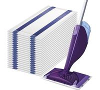 Disposable Replacement Mopping Pads Refills for Swiffer Wetjet Spay Mop - 24 Count, Absorbent, Durable, Easy to Attach, Multipurpose Cleaning Solution