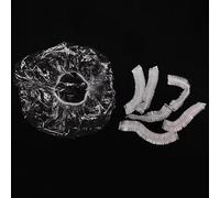 Disposable Shower Caps -200 pcs Waterproof Plastic Shower Caps, Women's Disposable Plastic Clear Shower for Hair Care, Spa Salons, Travel,Hotel