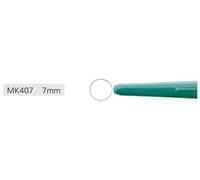 Disposable Single-Use Dermal Curette Sterile | Precision Instrument for Dermatological & Minor Surgical Procedures (7mm, 20, Count)