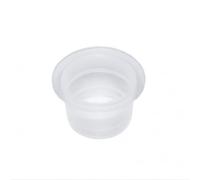 Disposable-Single Use Ink/Pigment Cups - Pack of 100 Clear Size Medium Plastic Ink Cups. Suitable For Micropigmentation SPMU Or Tattoo