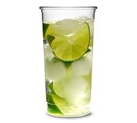 Disposable Slim Jim Highball Glasses 12.5oz / 355ml - Set of 30 - Plastic Hiball Tumblers