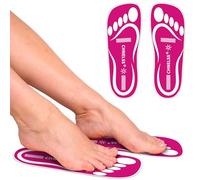 Disposable Spray Tan Feet Pads Protectors for Tanning Hygienic & Comfortable Feet for Spray Tanning - Spray Tan Foot Covers for Tanning Tent(Pink, 25 Pairs)