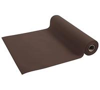 Disposable spun bound non-woven head to head - Roll 48 M long X 0.4 M wide pre-cut every 1.20 M - Represents 40 head to head - Tear-proof, water-repellent and wipe able material - chocolate (bright)