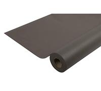 Disposable spun bound non-woven tablecloth - Roll 6 M long X 1.20 M wide - Tear-proof, water-repellent and wipe able material - Taupe