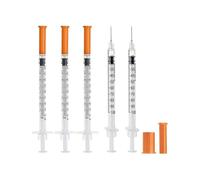 Disposable Sterile Syringe 1cc 30ga 1/2 Inch Needle,individual Package (30pcs)