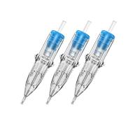 Disposable Sterile Tattoo Cartridge Needles Round Liner Shader Supplies Semi-Permanent Eyebrow Lip Makeup (0805RL)