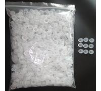 Disposable Tattoo Ink Cups - 1000pcs, 13MM Medium Tattoo Ink Cap