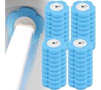 Disposable Toilet Bowl Cleaner Wand,Disposable Toilet Bowl Brush,Disposable Toilet Cleaning SystemToilet Wand,for Sink Bathtub Wash Basin Mop Pool (Blue,Only 36 Refill Heads)