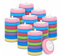 Disposable Toilet Brush Head, 56PCS Disposable Toilet Cleaning System | Disposable Replacement Brush Head Set, Toilet Cleaner Brush Head Toilet Wand Kit for Bathroom